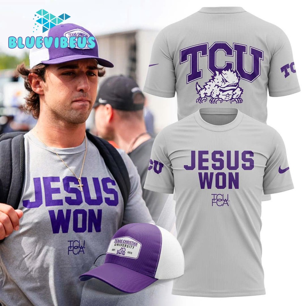 TCU Horned Frogs Football Jesus Won Shirt