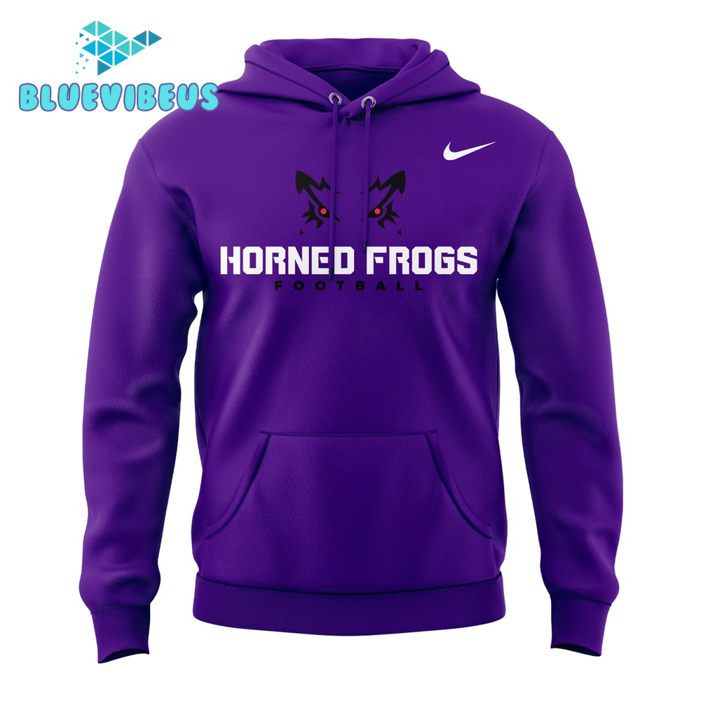 TCU Horned Frogs Football Purple Hoodie