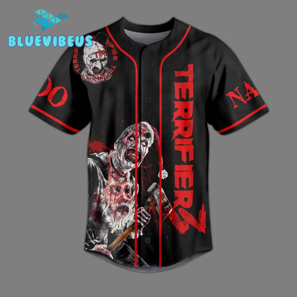 Terrifier 3 Art Never Goes Out Of Style Customized Baseball Jersey