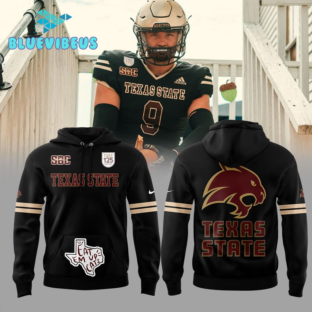 Texas State Football New Version 2024 Hoodie, Pants, Cap