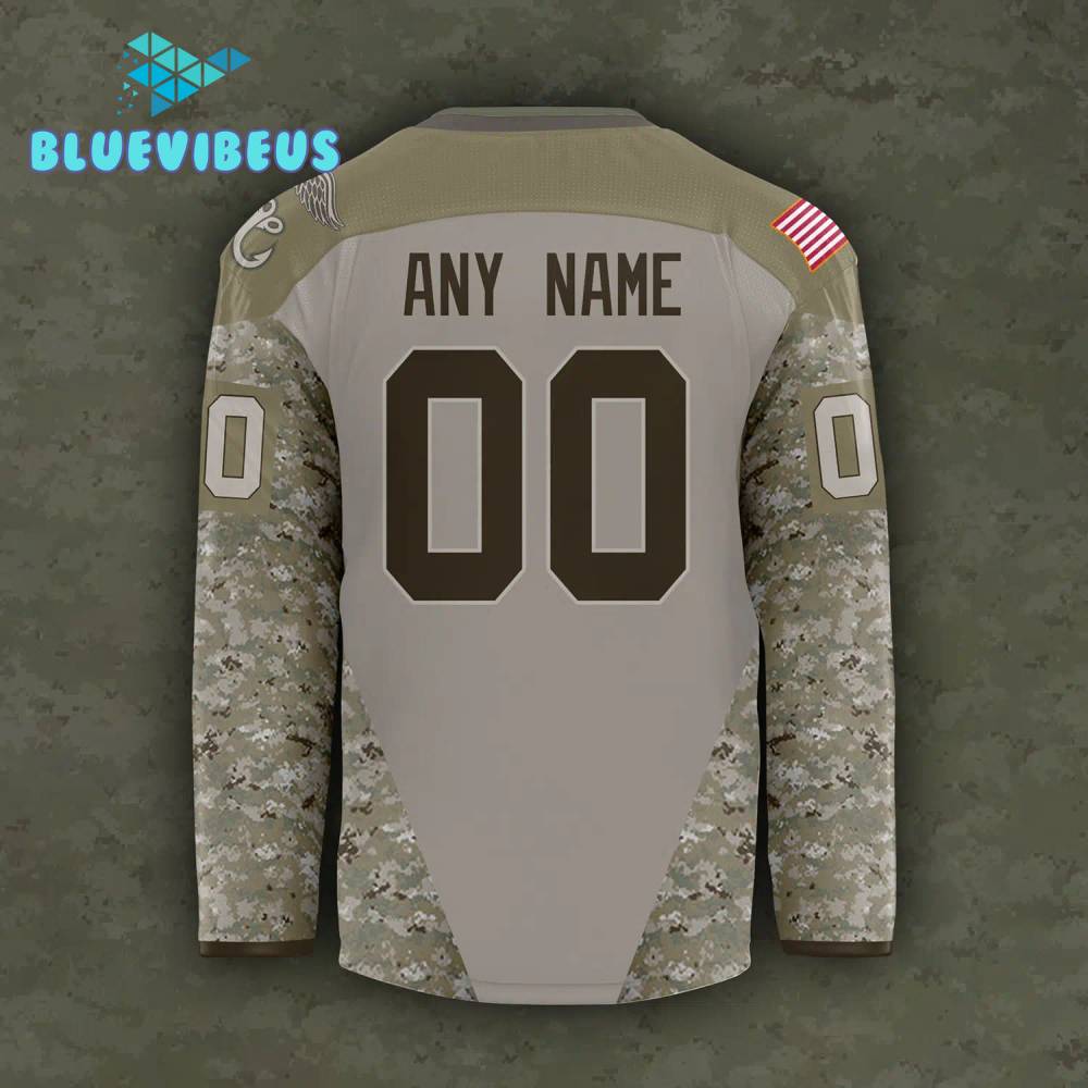 Toledo Walleye Military Appreciation Night 2024 Hockey Jersey