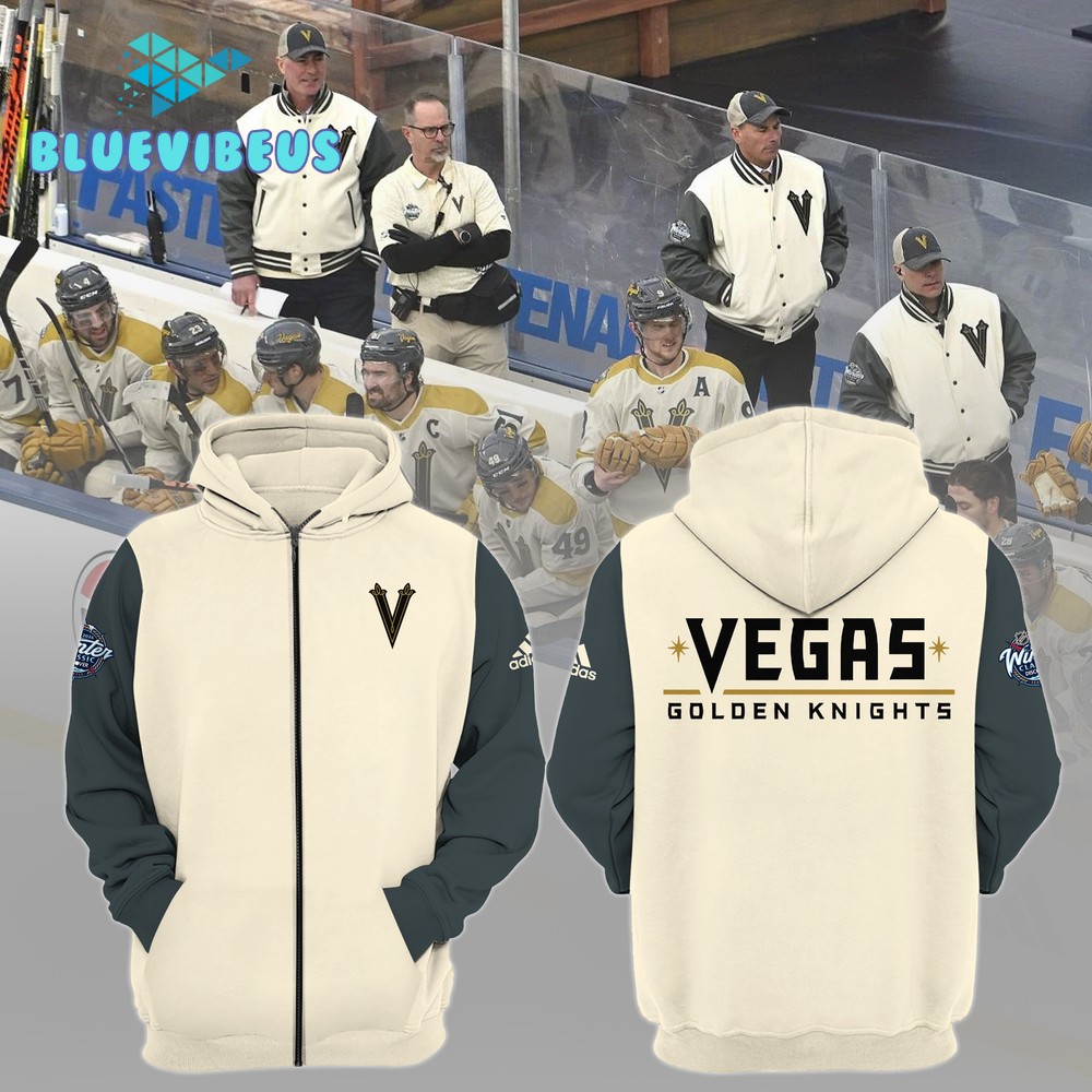 Vegas Golden Knight Winter Classic Zip Hoodie NHL 2024