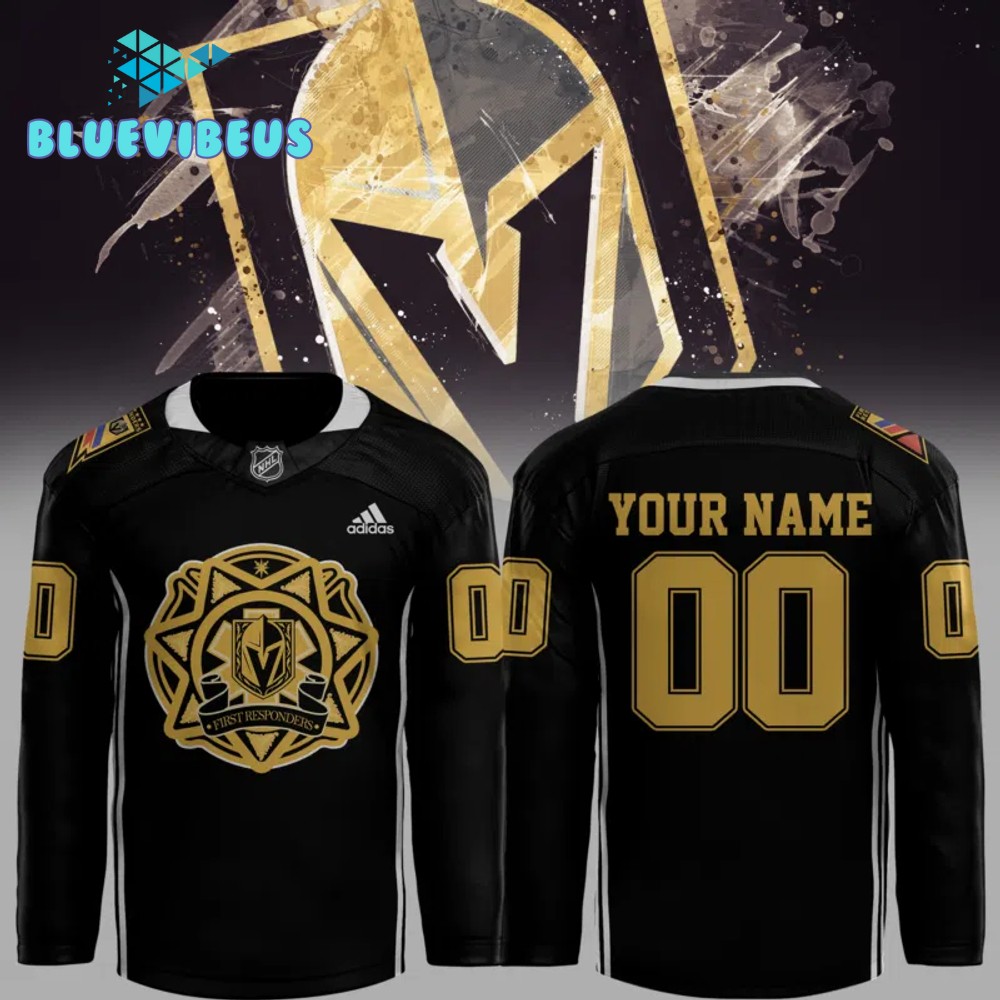 Vegas Golden Knights NHL First Responders Hockey Jersey