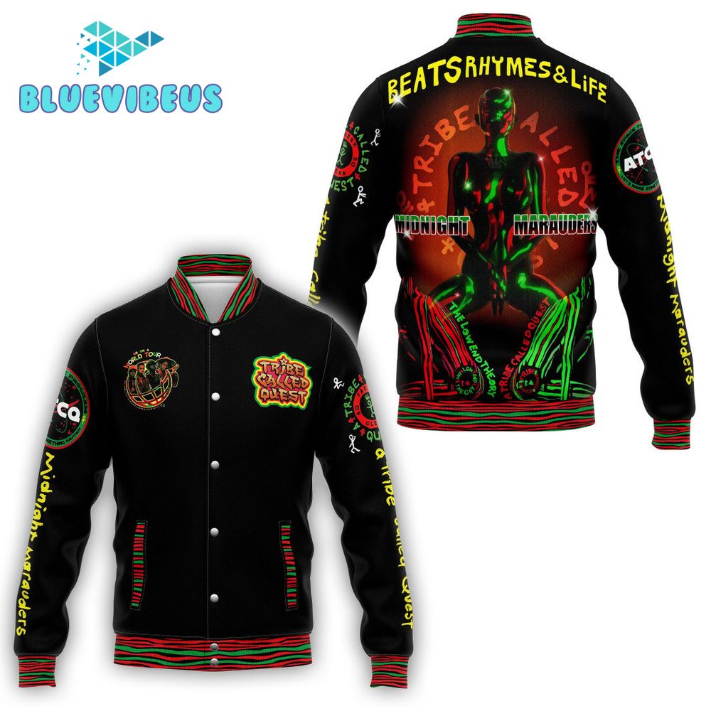 A Tribe Called Quest American Hip Hop Baseball Jacket