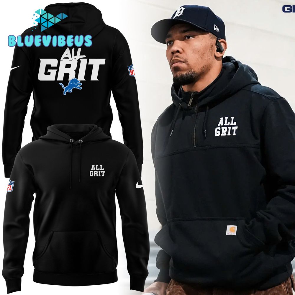 All Grit Detroit Lions 2024 Special Edition Hoodie