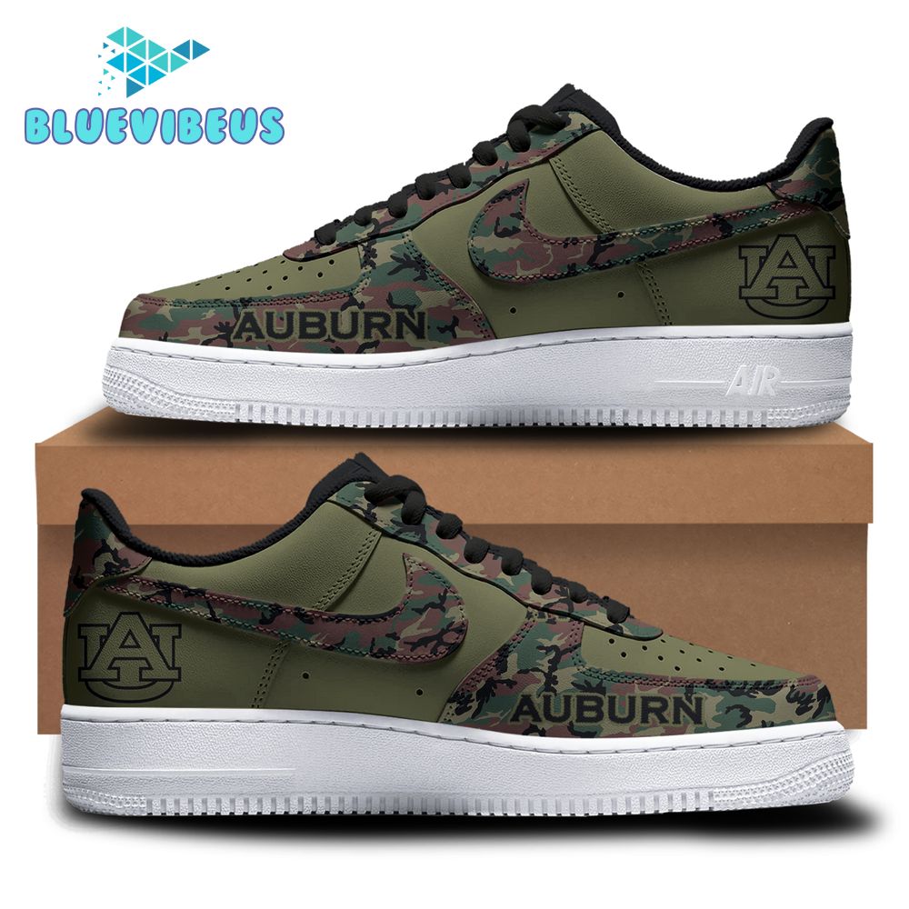 Auburn Tigers 2024 Military Appreciation Nike Air Force 1