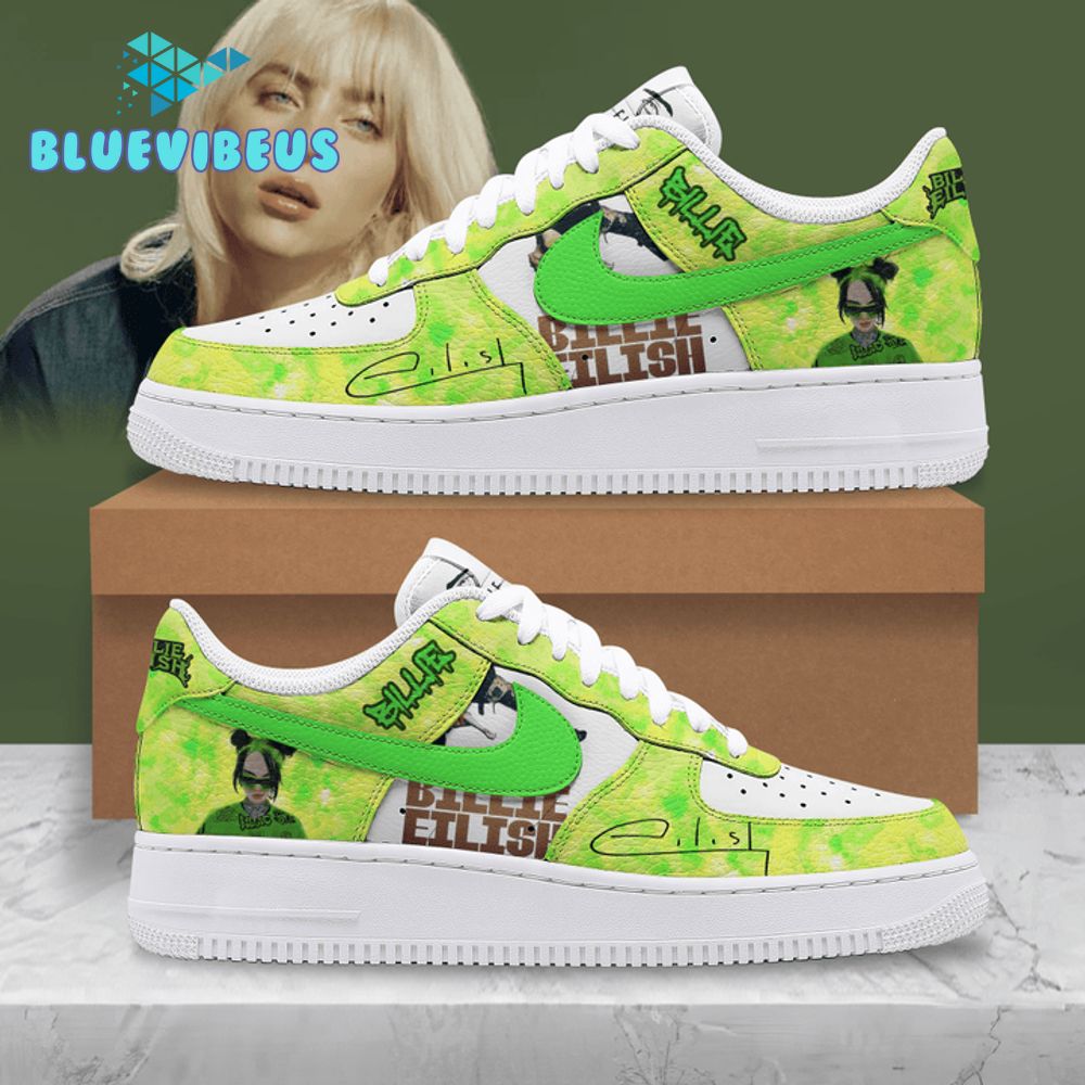 Billie Eilish Singer 2024 Limited Edition Nike Air Force 1