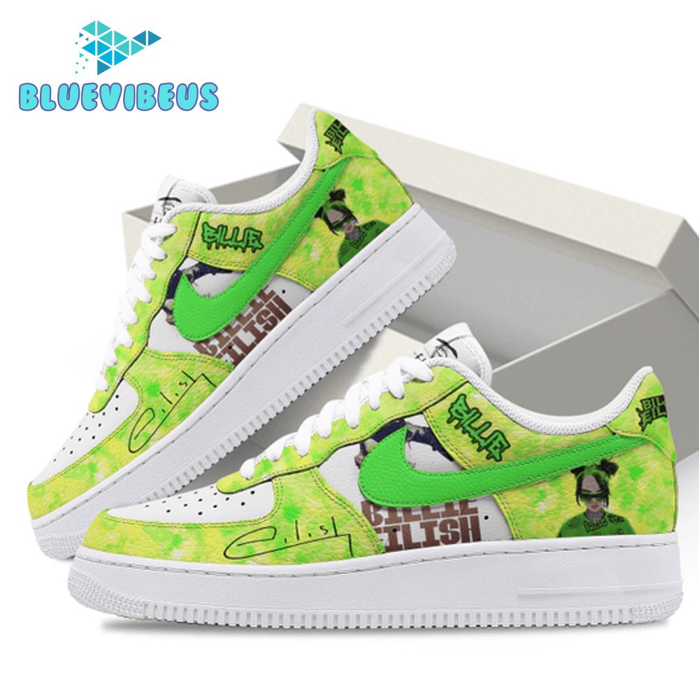 Billie Eilish Singer 2024 Limited Edition Nike Air Force 1