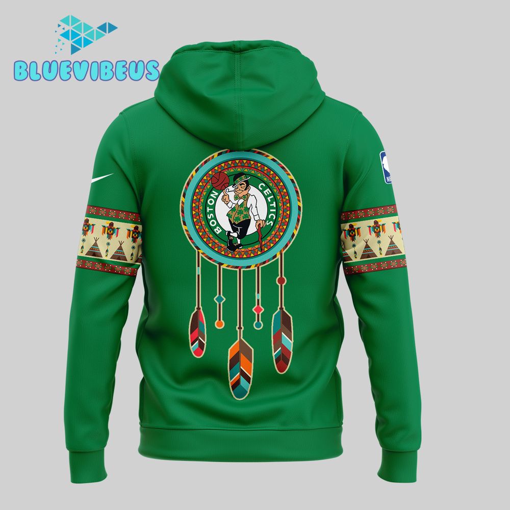 Boston Celtics Native American Heritage Month Hoodie