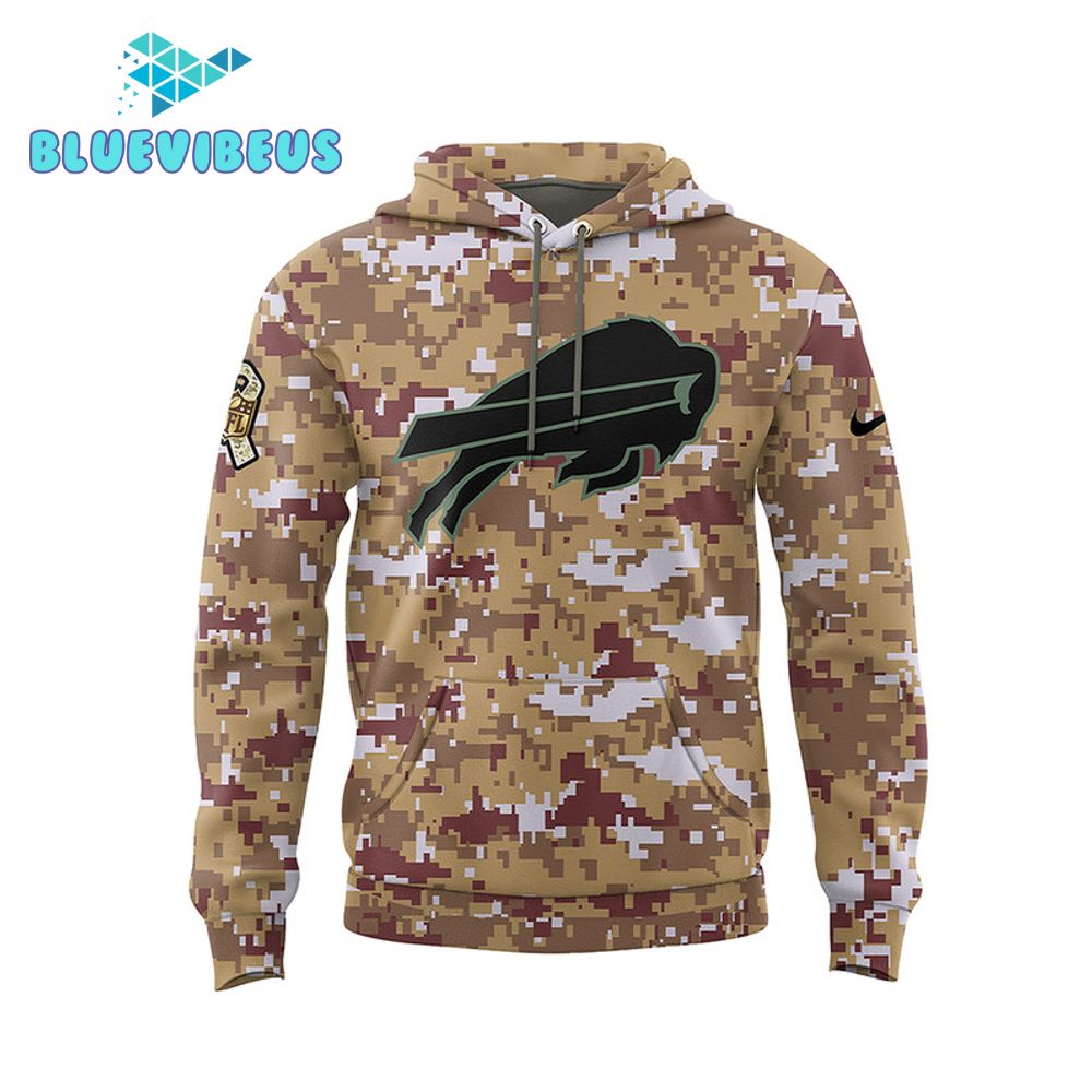 Buffalo Bills NFL 2024 Nike Veteran Camo Hoodie