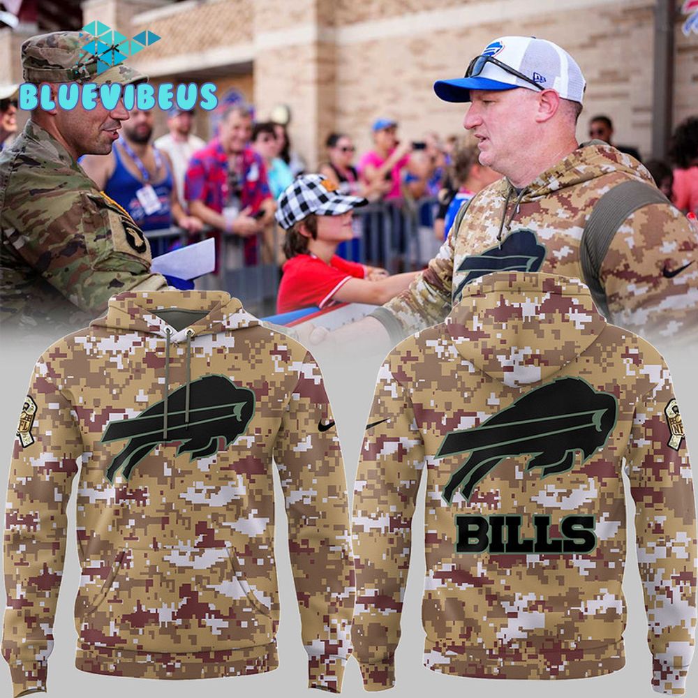 Buffalo Bills NFL 2024 Nike Veteran Camo Hoodie