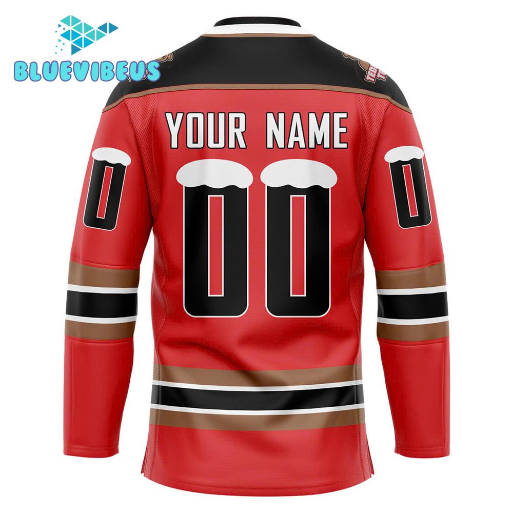 Calgary Hitmen Teddy Bear Toss Premium Hockey Jersey