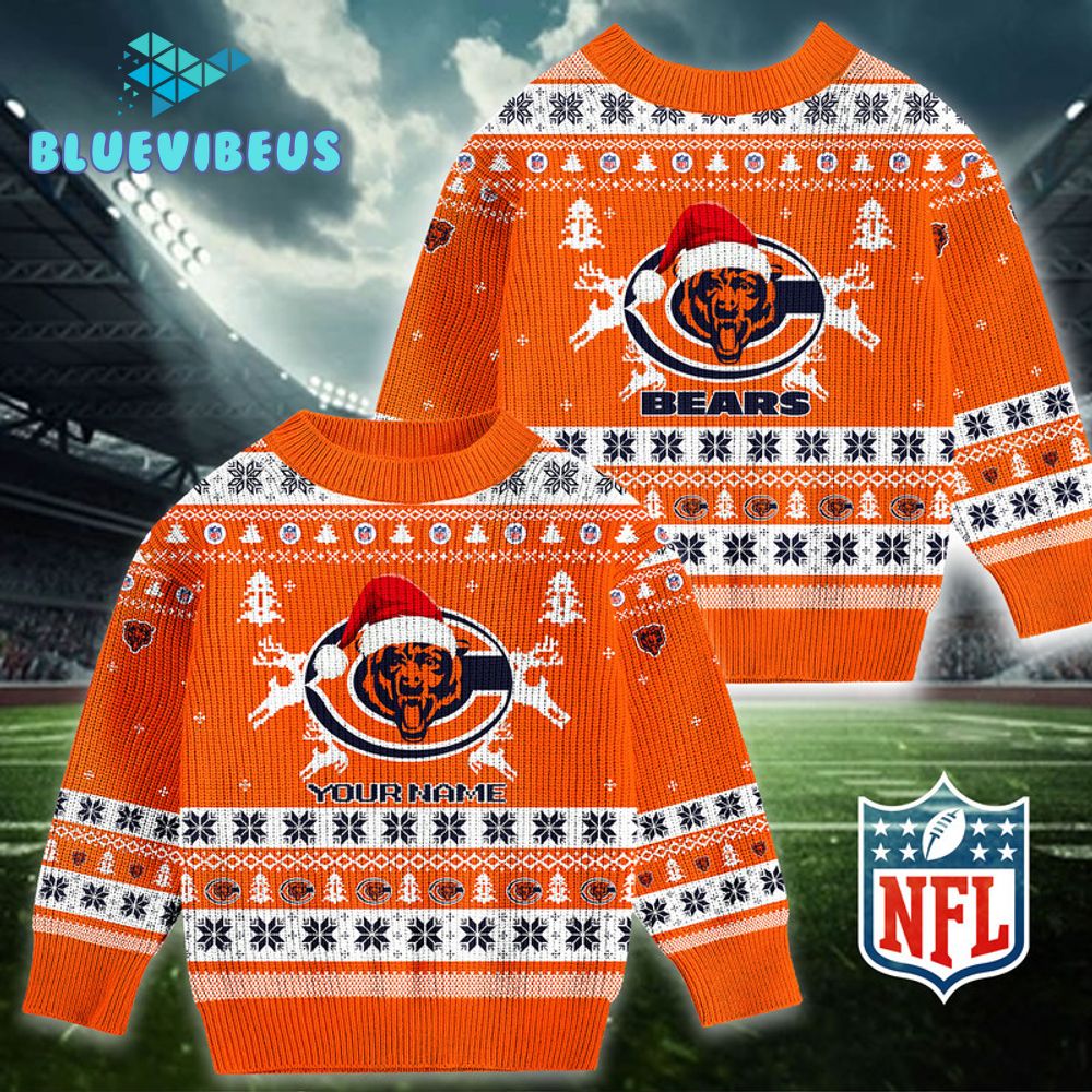 Chicago Bears 2024 Christmas Ugly Sweater