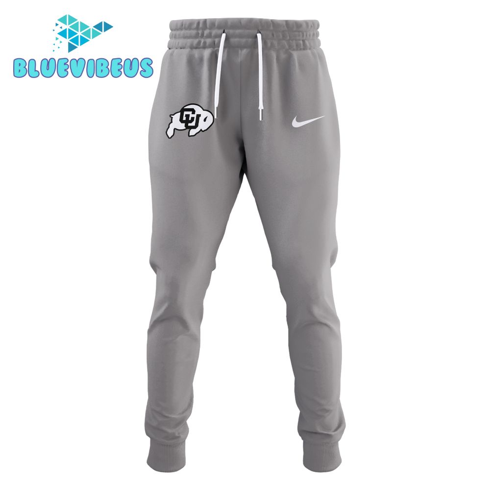 Colorado Buffaloes Football 2024 Nike Grey Hoodie