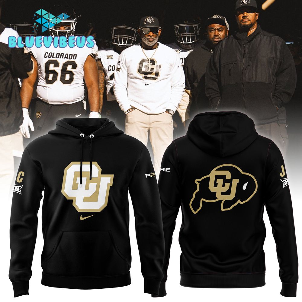 Colorado Buffaloes Football Coach Prime Hoodie Black 2024