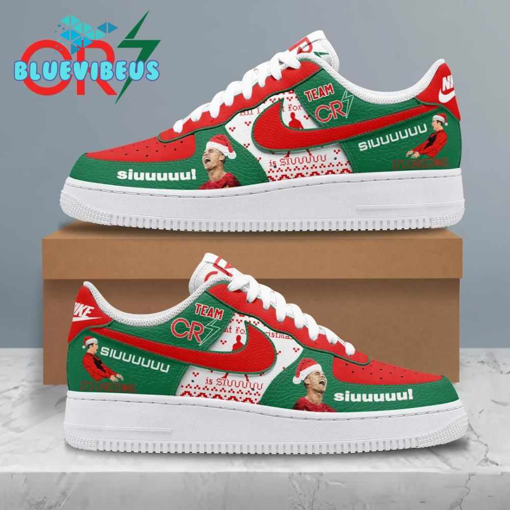 Cristiano Ronaldo Christmas 2024 Special Nike Air Force 1