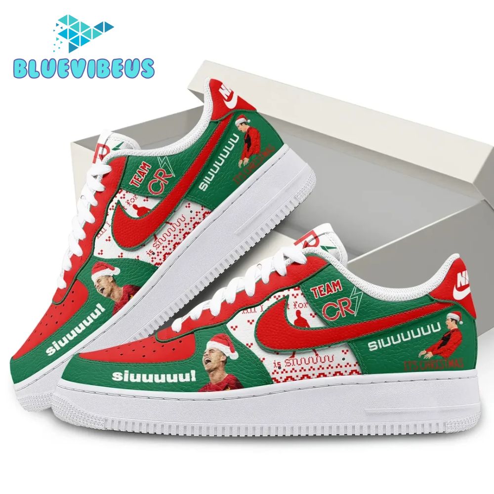 Cristiano Ronaldo Christmas 2024 Special Nike Air Force 1