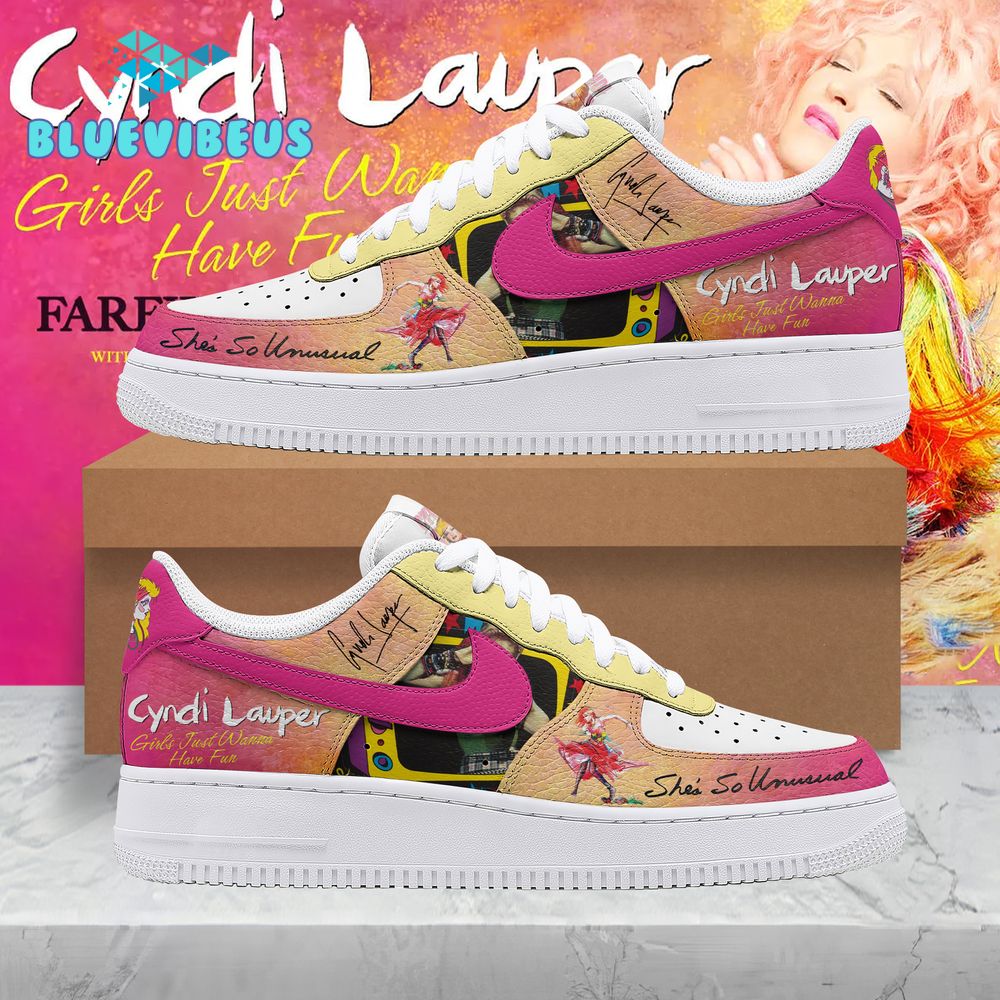 Cyndi Lauper Girls Just Wanna Have Fun Air Force 1