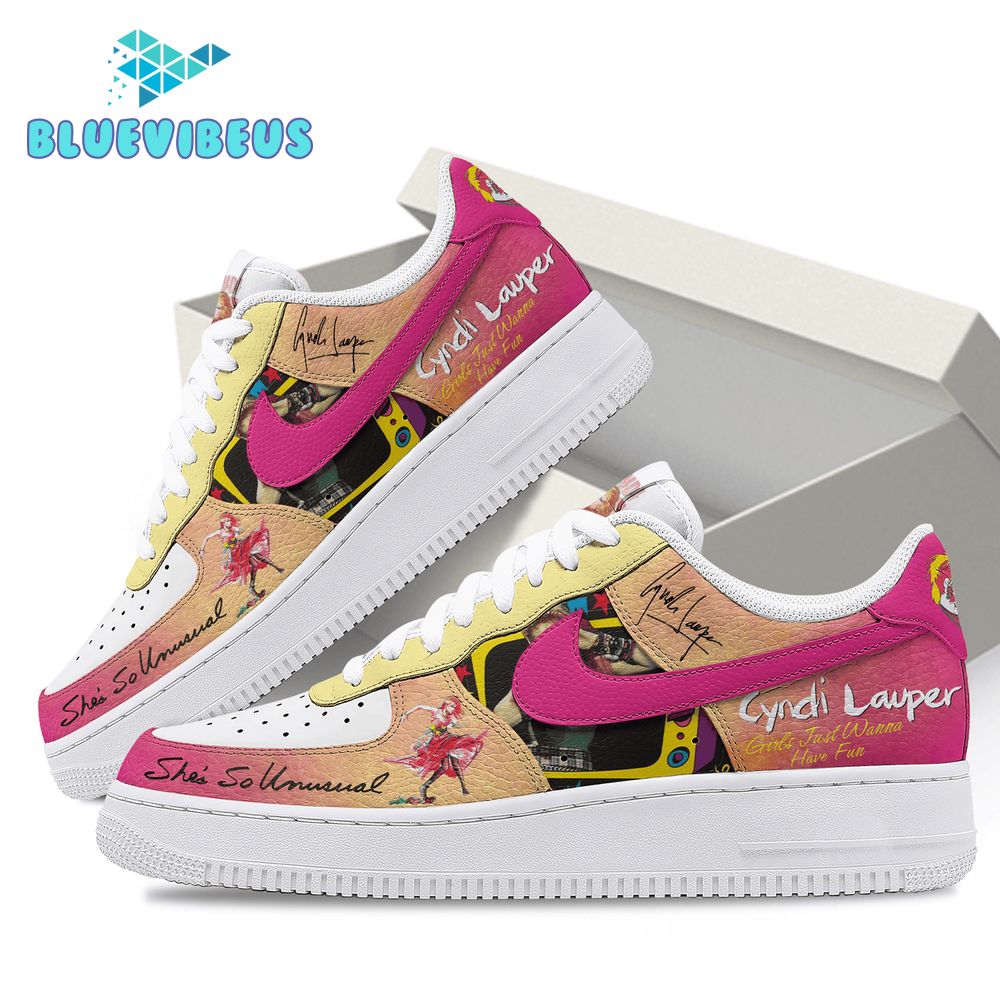 Cyndi Lauper Girls Just Wanna Have Fun Air Force 1