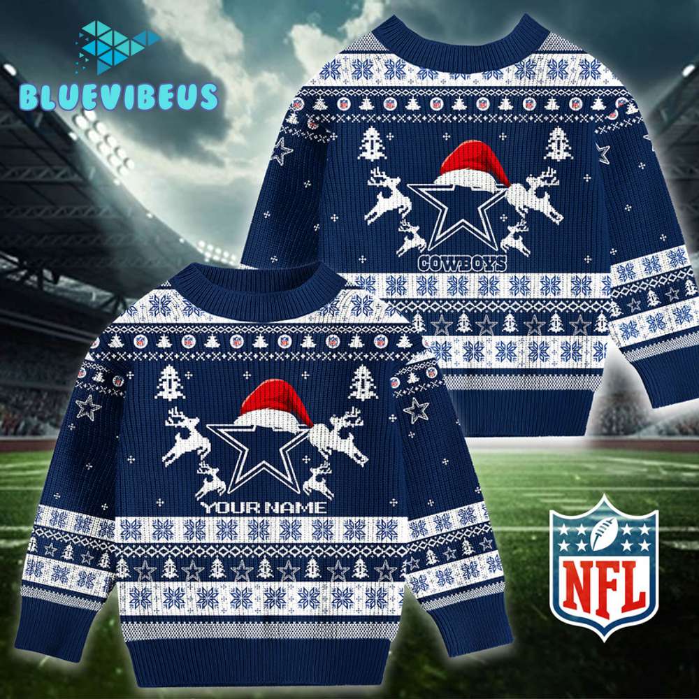 Dallas Cowboys 2024 Christmas Ugly Sweater