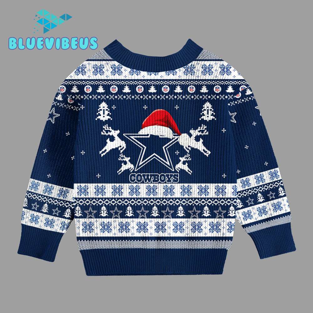 Dallas Cowboys 2024 Christmas Ugly Sweater