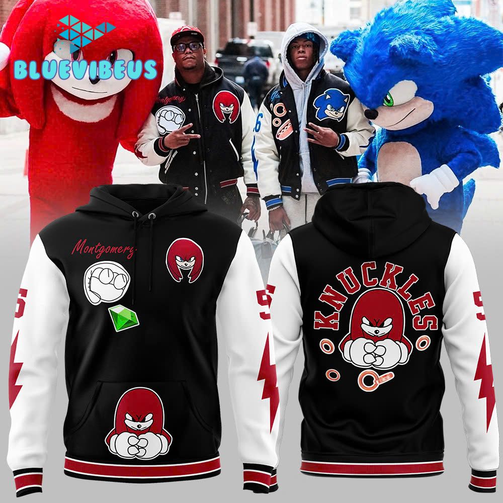 Detroit Lions 2024 Sonic and Knuckles Premium Hoodie