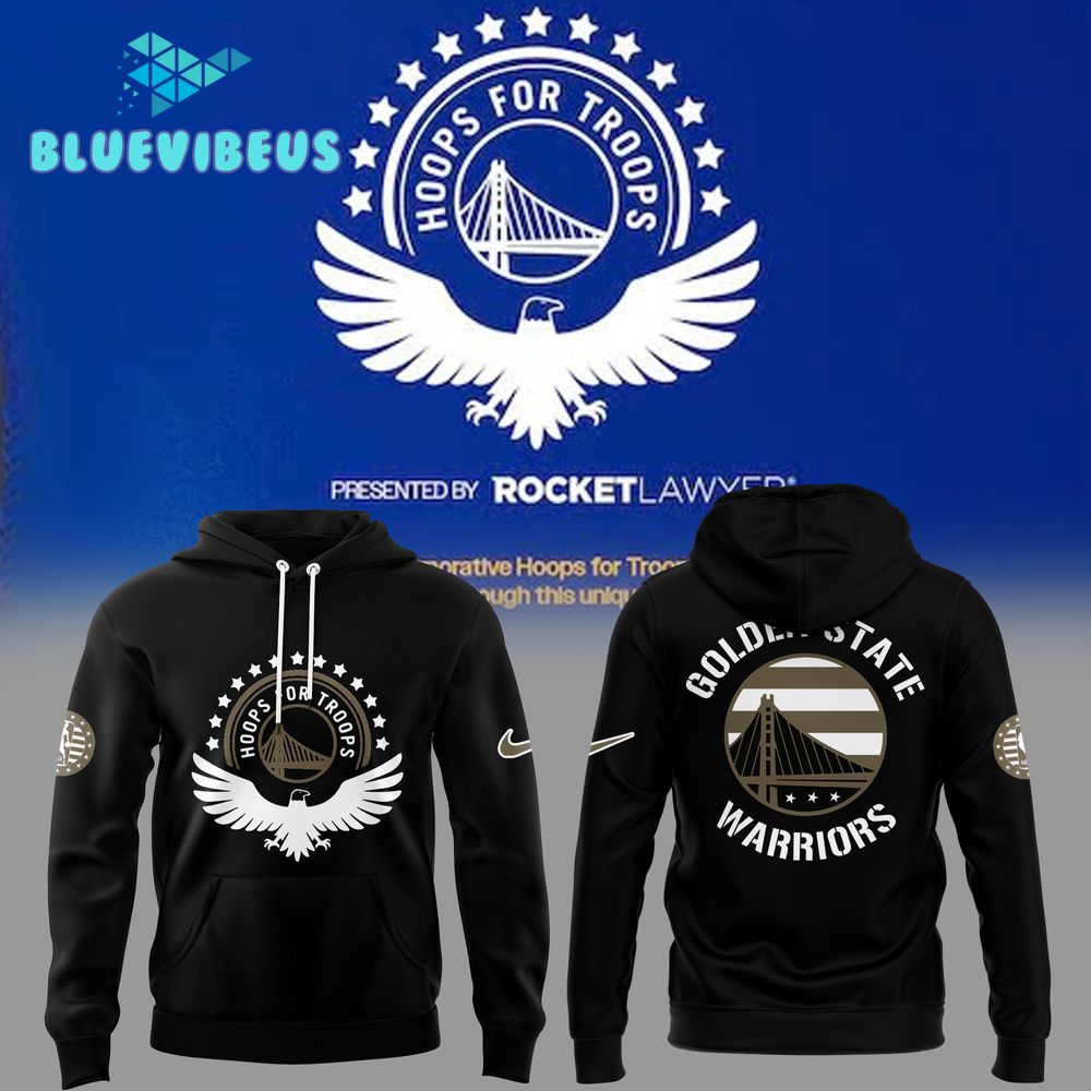 Golden State Warriors Hoops For Troops Hoodie