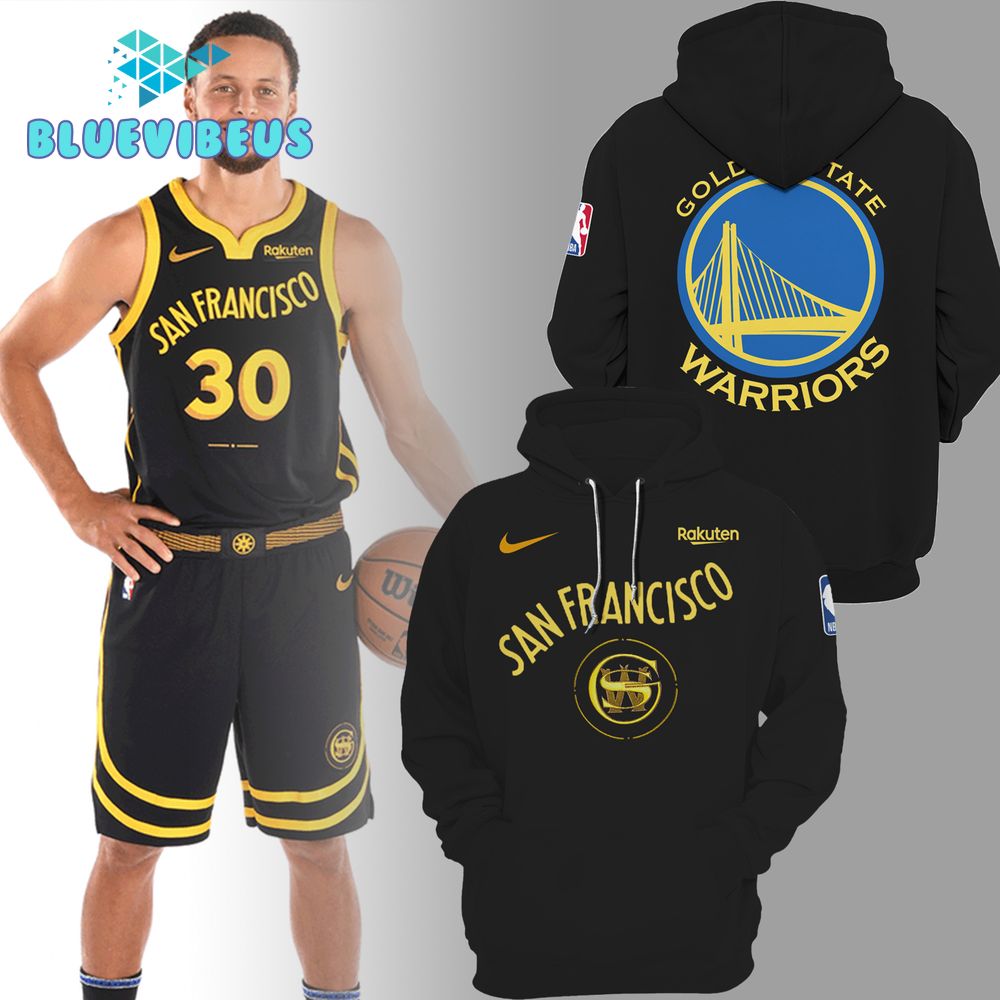 Golden State Warriors x Rakuten Combo Hoodie, Pants, Cap