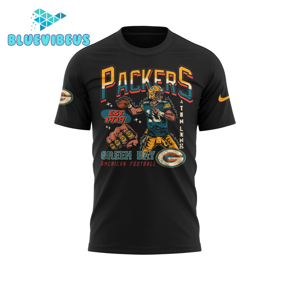 Green Bay Packers American Football Graphic Nike Shirt