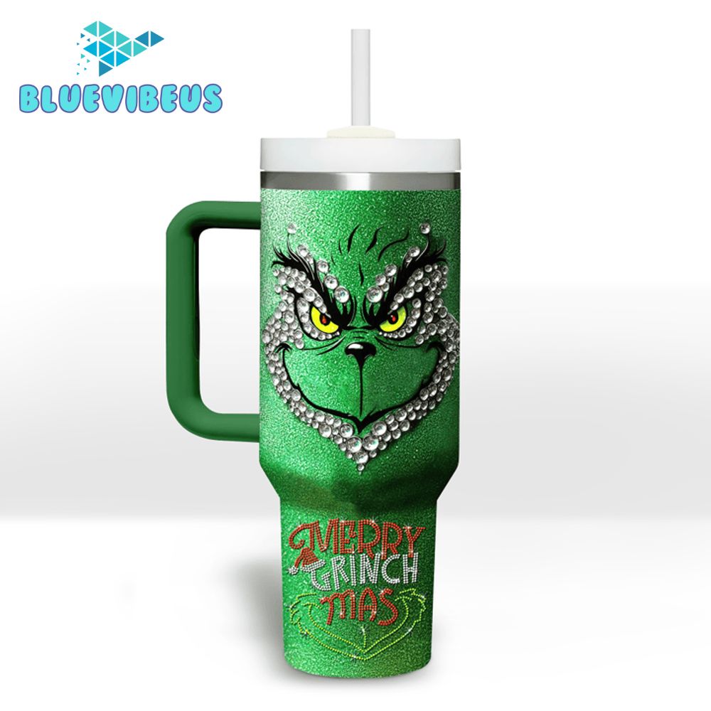 I Am The Grinch Christmas 2024 Stanley Tumbler