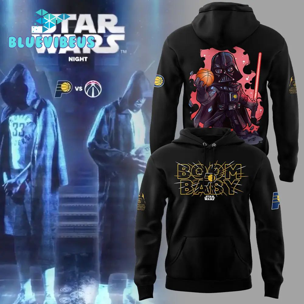 Indiana Pacers x Star Wars Night “Boom Baby” Hoodie