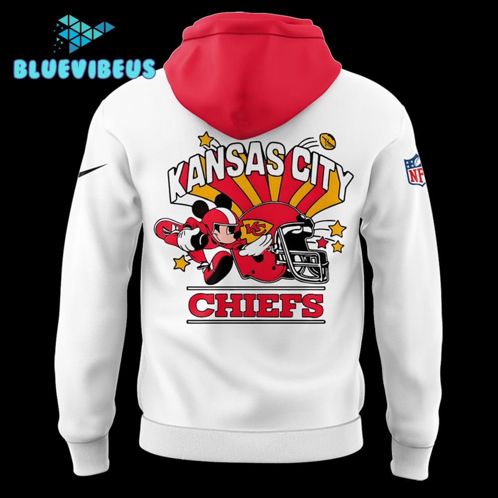 Kansas City Chiefs x Micky Mouse Disney Hoodie 2024