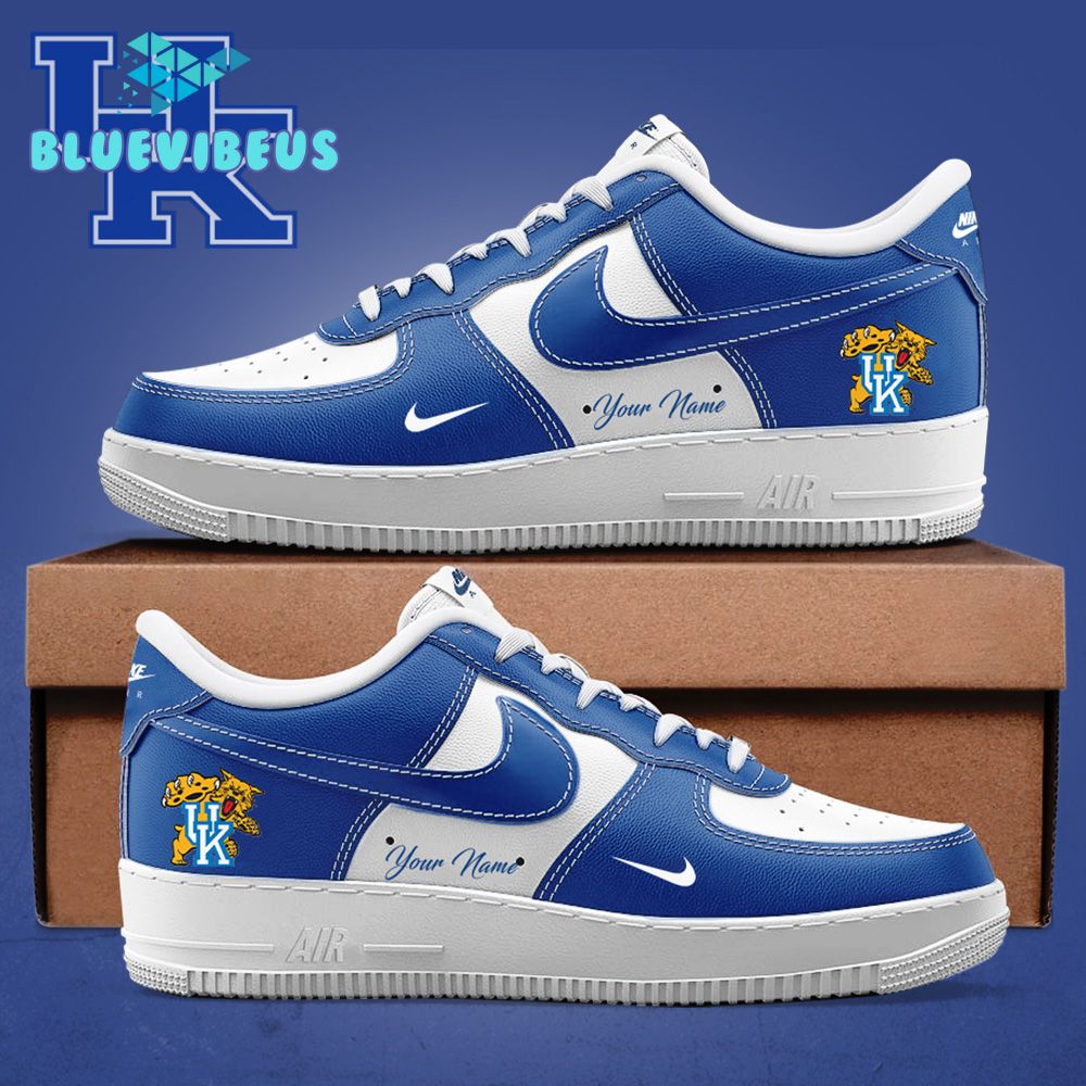 Kentucky Wildcats Basketball Custom Name Air Force 1