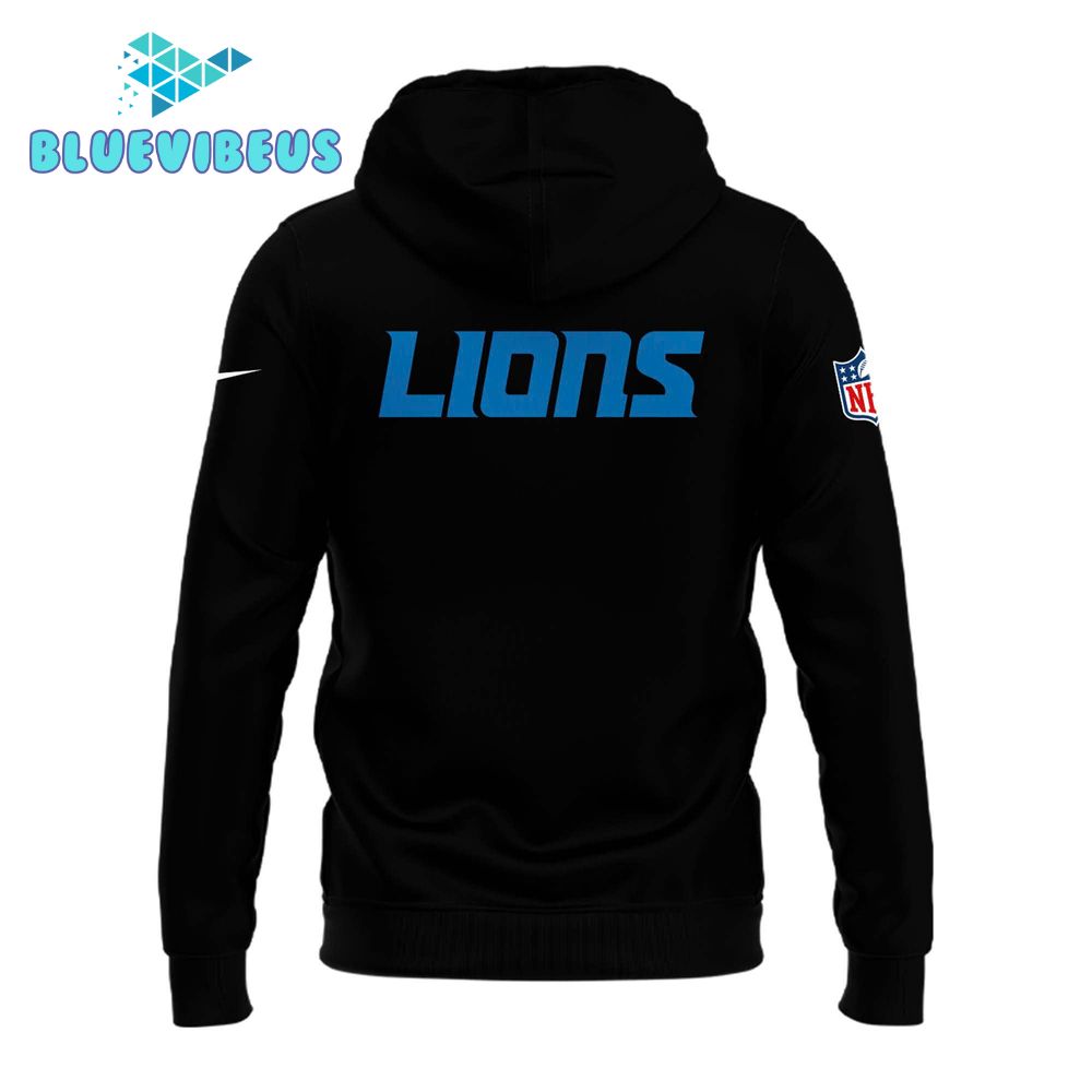 Kerby x Detroit Lions 2024 Black Hoodie