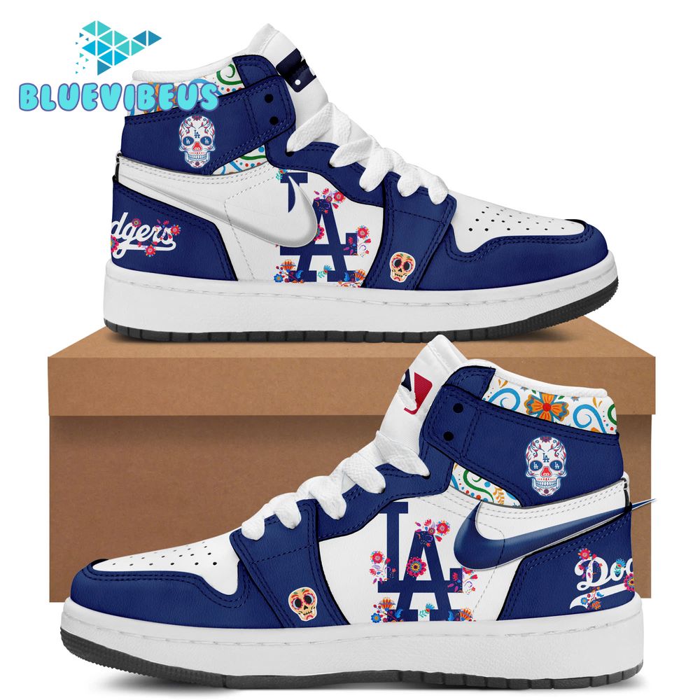 Los Angeles Dodgers 2024 MLB Dia De Los Muertos Air Jordan 1