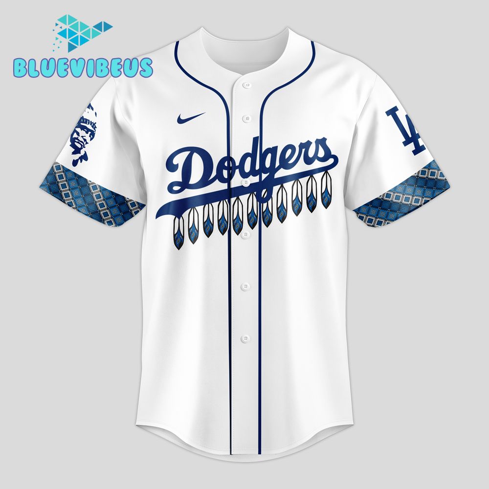 Los Angeles Dodgers 2024 MLB Native American Heritage Month Baseball Jersey