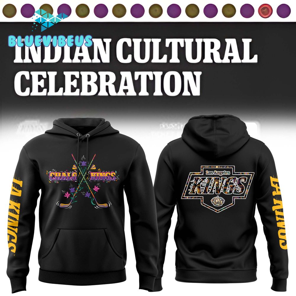 Los Angeles Kings 2024 Indian Cultural Limited Hoodie