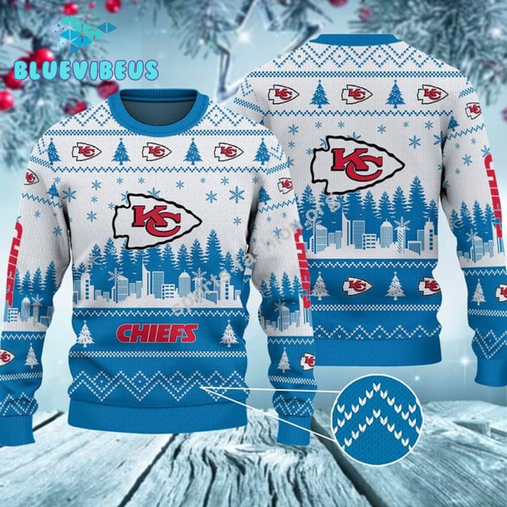 NFL Kansas City Chiefs Ugly Christmas Sweater Gift For Fan