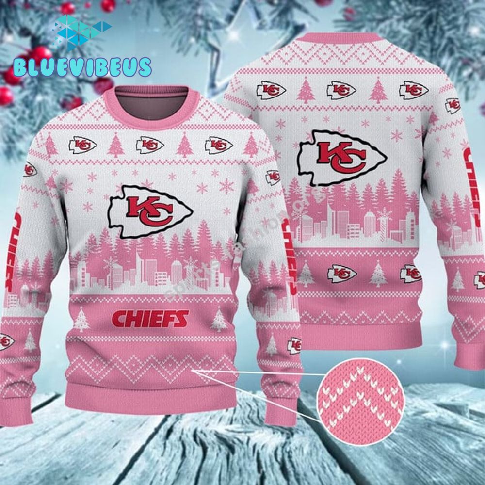 NFL Kansas City Chiefs Ugly Christmas Sweater Gift For Fan