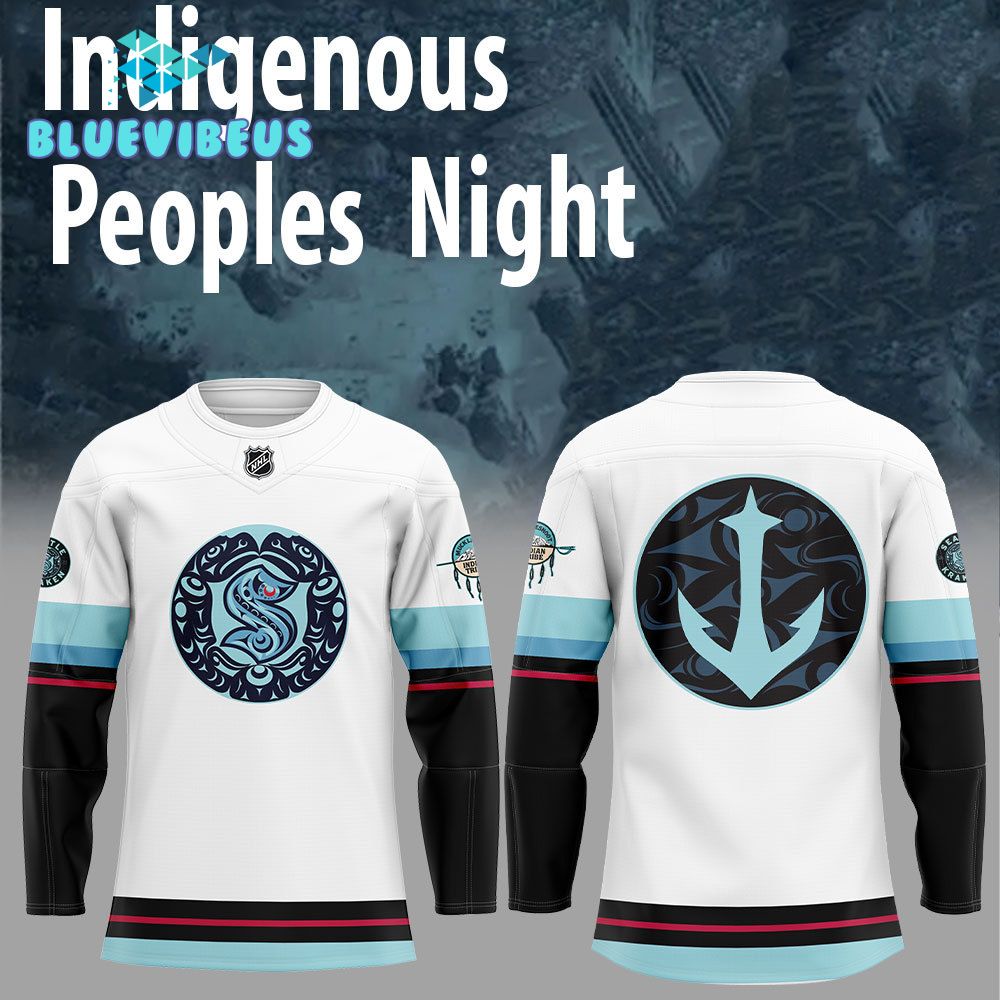 NHL Seattle Kraken Indigenous Peoples Night Hockey Jersey