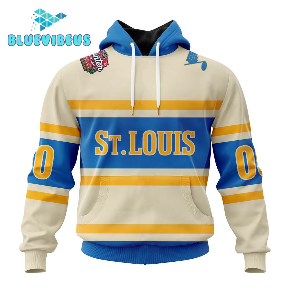 NHL St. Louis Blues Personalized 2025 Winter Classic Hoodie