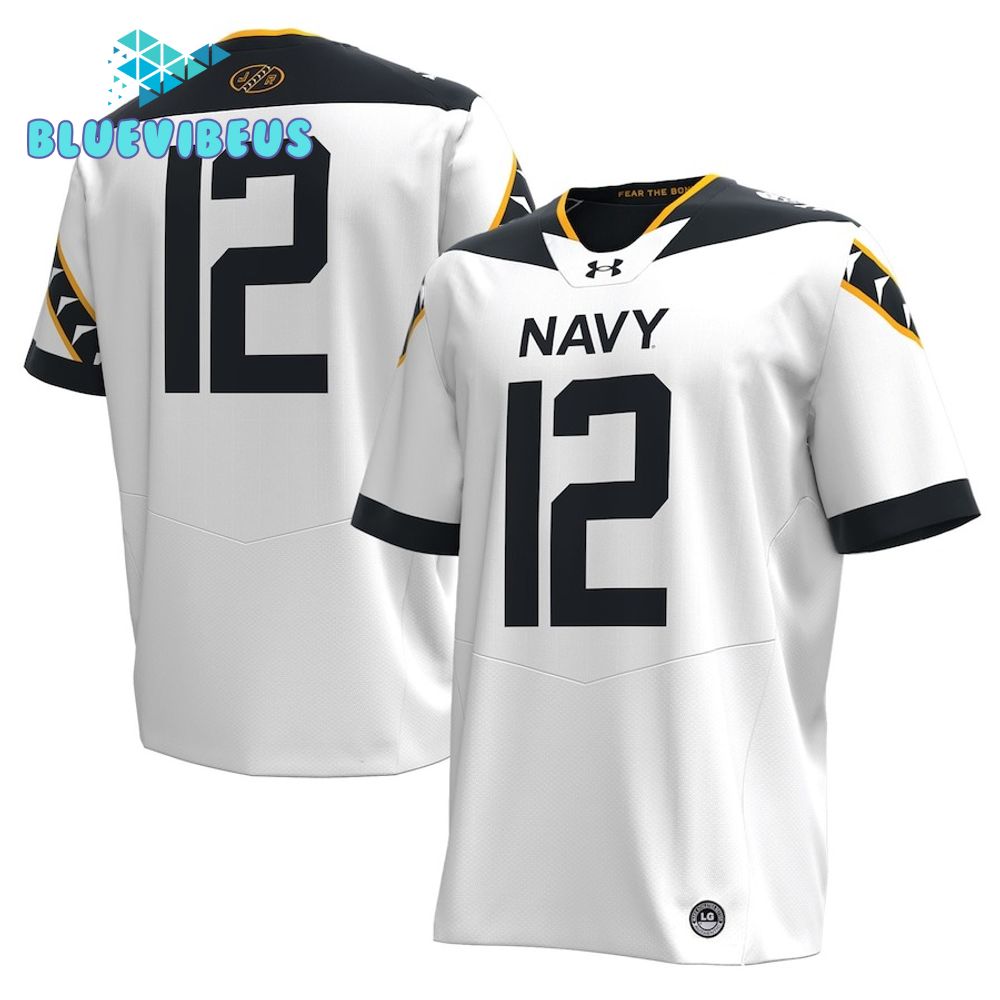 Navy Midshipmen Under Armour 2024 Rivalry Football Jersey