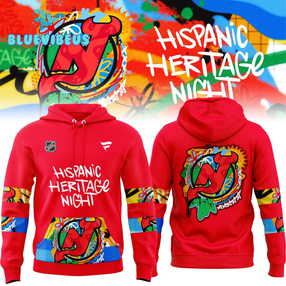 New Jersey Devils “Hispanic Heritage Night” Hoodie 2024