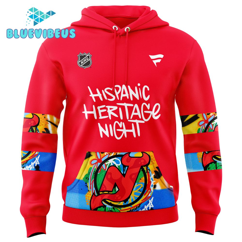 New Jersey Devils “Hispanic Heritage Night” Hoodie 2024