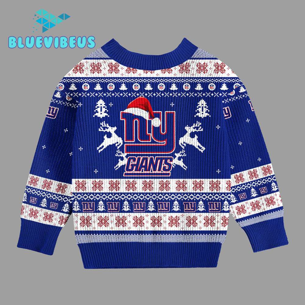 New York Giants 2024 Christmas Ugly Sweater