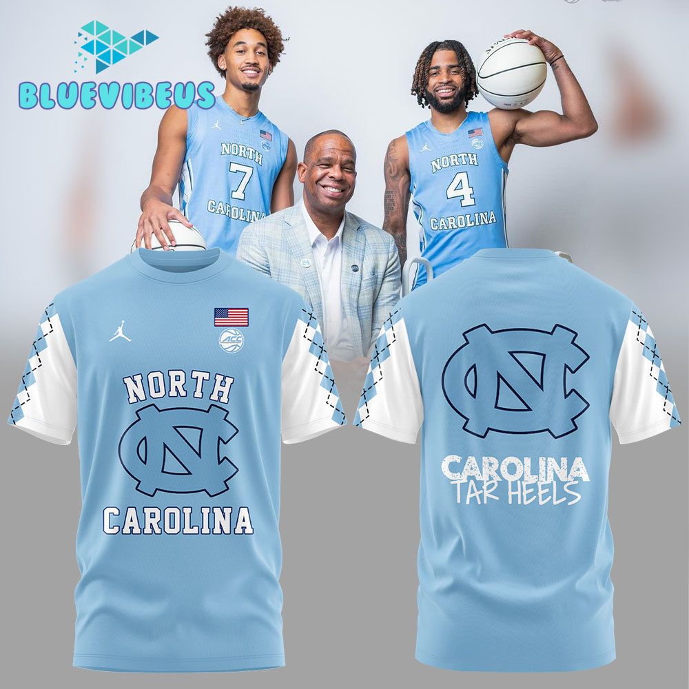 North Carolina Tar Heels Basketball New Version 2024 Shirt