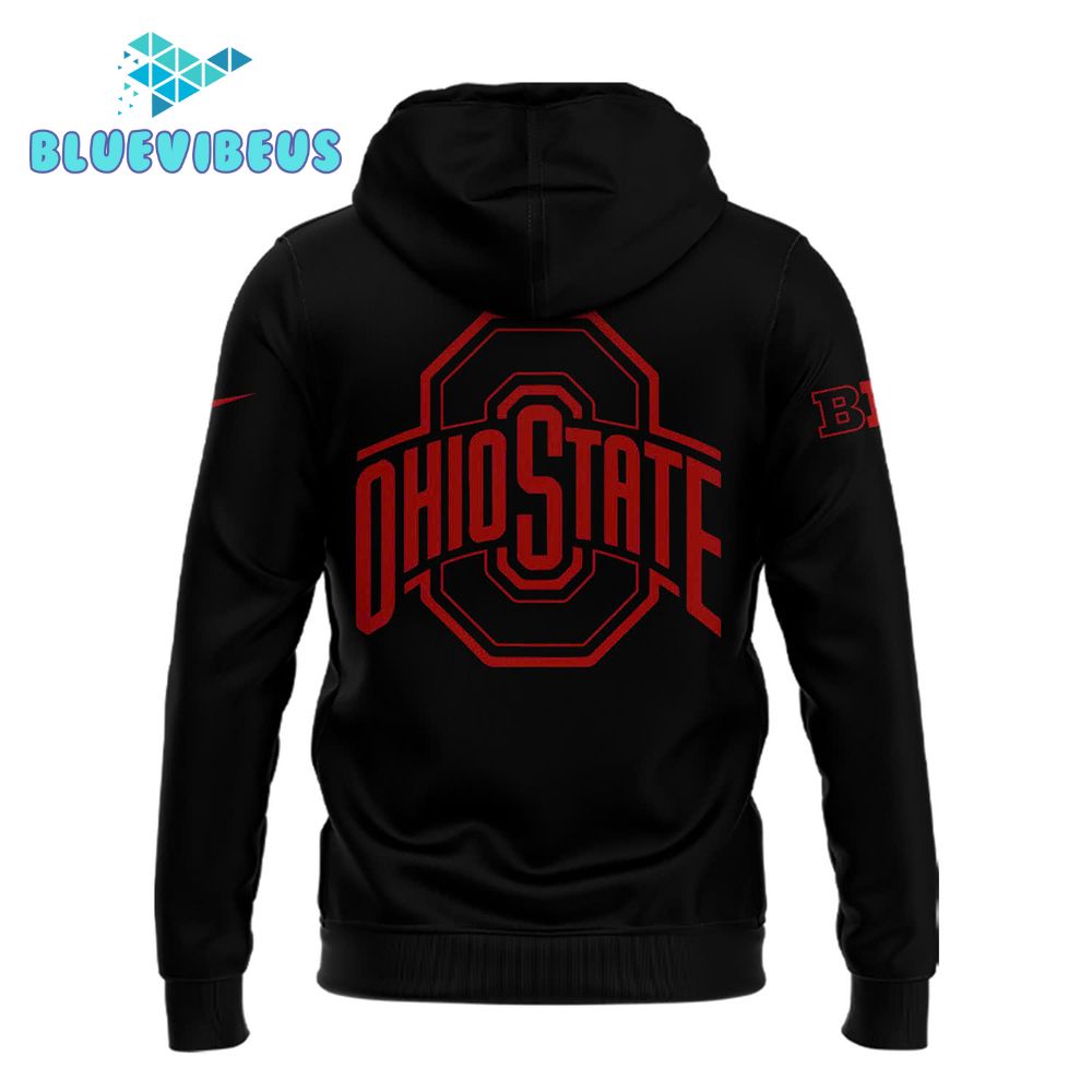 Ohio State Football FOLLOW JESUS Black Hoodie