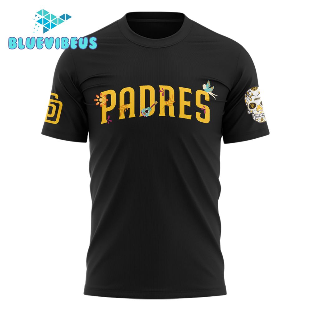 San Diego Padres 2024 MLB Dia De Los Muertos Shirt