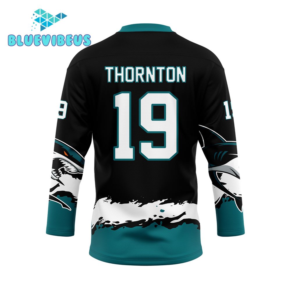 San Jose Sharks Joe Thornton Special Hockey Jersey