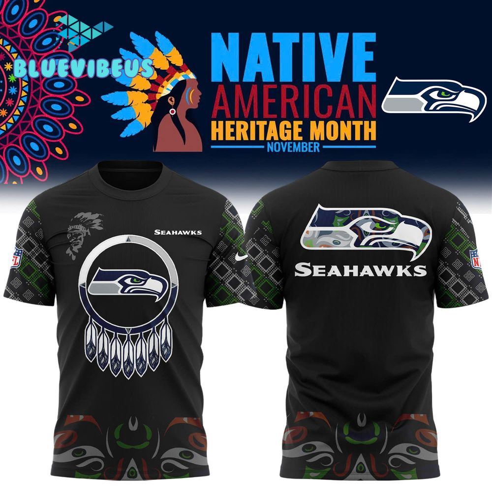 Seattle Seahawks NFL 2024 Native American Heritage Month Shirt